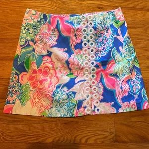Lilly pulitzer skort size 8
